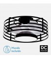 Ventilador Xaloc DC 22W 2180Lm Negro/Blanco CCT