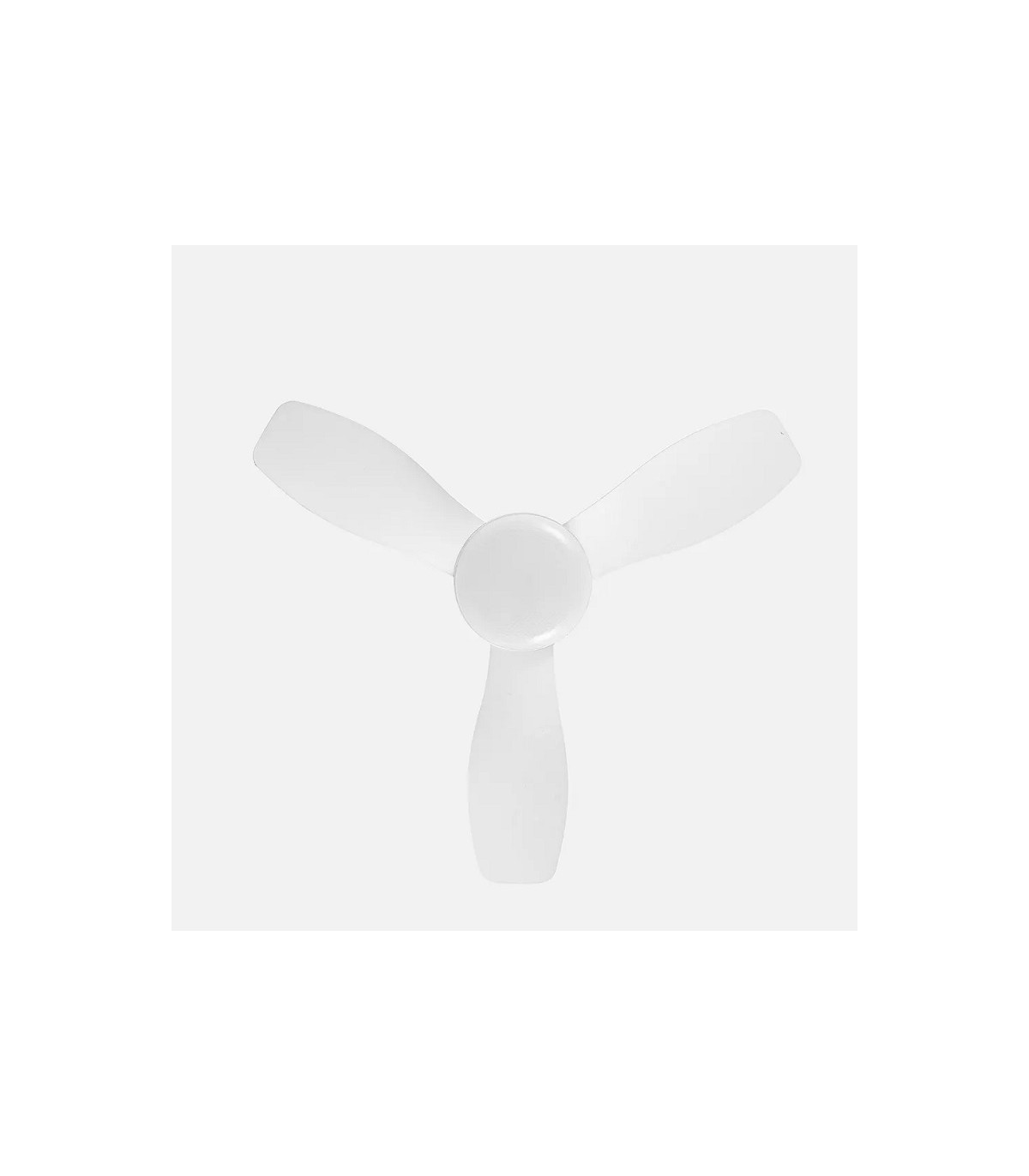 Ventilador de Techo CAIN Blanco DC 15W 1800Lm 3 Aspas Blanco CCT