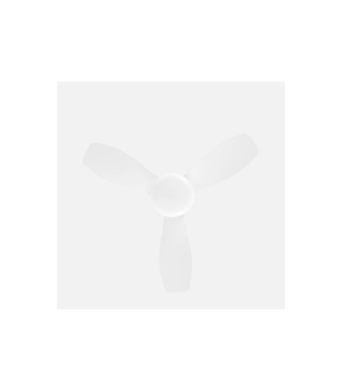 Ventilador de Techo ASAF Blanco DC 20W 2100Lm 3 Aspas Blanco CCT