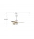 Ventilador de Techo ASAF Blanco DC 20W 2100Lm 3 Aspas Haya CCT