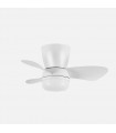 Ventilador de Techo ENOC Blanco DC 15W 1800Lm 3 Aspas Blanco CCT