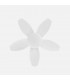 Ventilador de Techo HARAN Blanco DC 15W 1800Lm 5 Aspas Blanco CCT