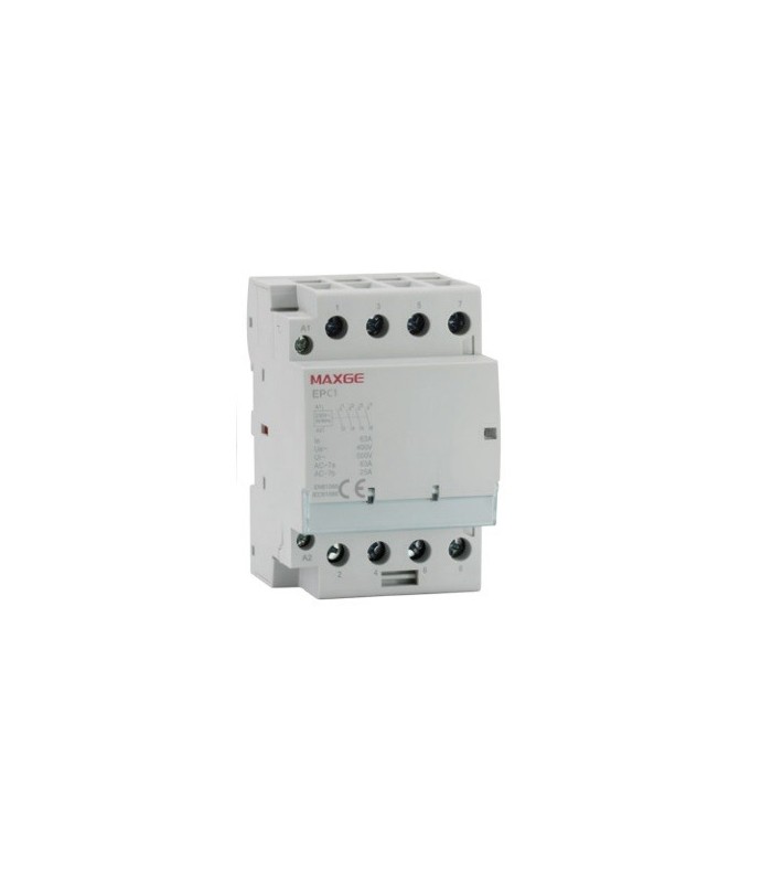 Contactor Modular (3 DIN) 4P (4NO) 63A