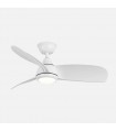 Ventilador de Techo ATOMO Blanco DC 24W 2640Lm 3 Aspas Blanco CCT