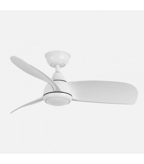 Ventilador de Techo ATOMO Blanco DC 24W 2640Lm 3 Aspas Blanco CCT