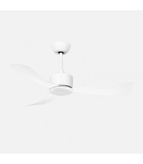 Ventilador de Techo YESTE Blanco DC 18W 2250Lm 3 Aspas Blanco CCT