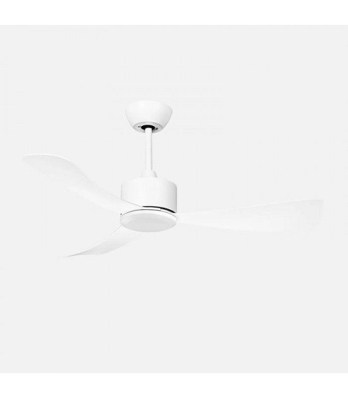 Ventilador de Techo YESTE Blanco DC 18W 2250Lm 3 Aspas Blanco CCT