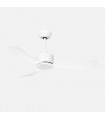 Ventilador de Techo YESTE Blanco DC 18W 2250Lm 3 Aspas Blanco CCT