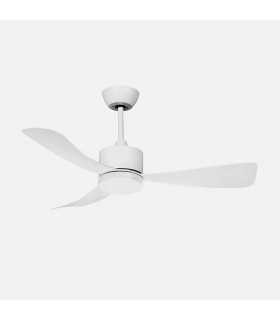 Ventilador de Techo YESTE Blanco DC 18W 2250Lm 3 Aspas Blanco CCT