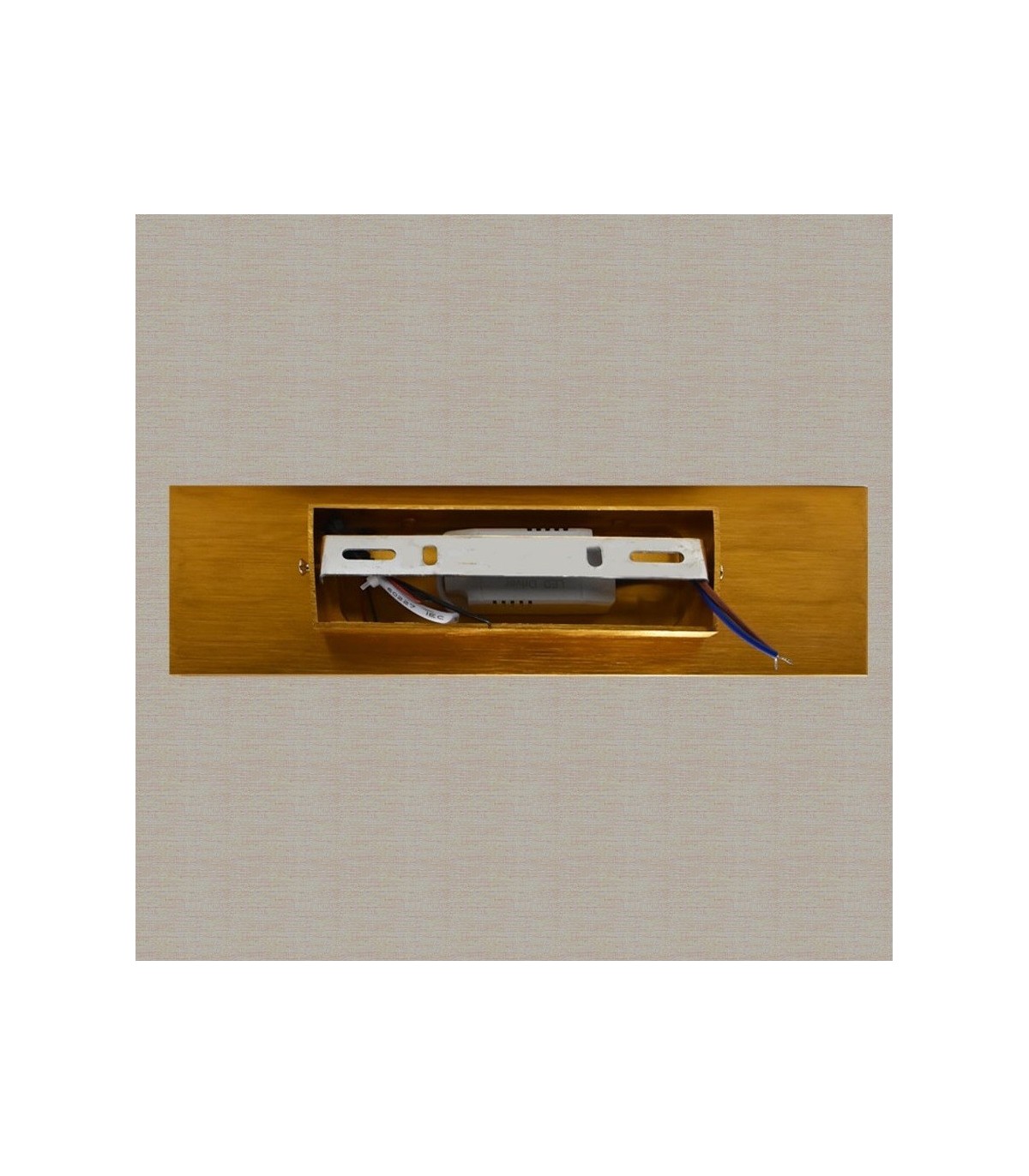 Aplique LED de pared 12W 1.440Lm IP20 4500K Wood Page