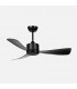 Ventilador de Techo YESTE Negro DC 18W 2250Lm 3 Aspas Negro CCT