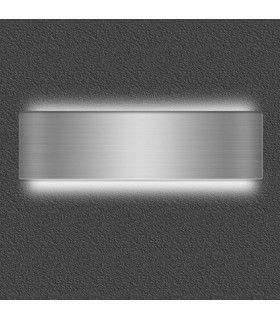 Aplique LED de pared 12W 1.440Lm IP20 4500K Niquel Page