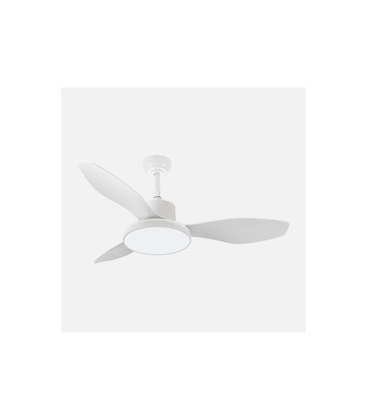 Ventilador de Techo MANDALA Blanco DC 48+7W 4080Lm 3 Aspas Blanco CCT+RGB