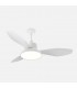 Ventilador de Techo MANDALA Blanco DC 48+7W 4080Lm 3 Aspas Blanco CCT+RGB