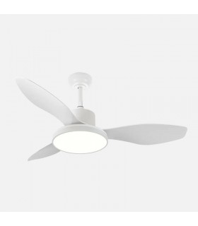 Ventilador de Techo MANDALA Blanco DC 48+7W 4080Lm 3 Aspas Blanco CCT+RGB