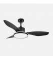 Ventilador de Techo MANDALA Negro DC 48+7W 4080Lm 3 Aspas Negro CCT+RGB