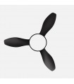 Ventilador de Techo MANDALA Negro DC 48+7W 4080Lm 3 Aspas Negro CCT+RGB