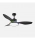 Ventilador de Techo MANDALA Negro DC 48+7W 4080Lm 3 Aspas Negro CCT+RGB