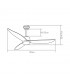 Ventilador de Techo GENIL Blanco DC 24W 2424Lm 3 Aspas Negro CCT