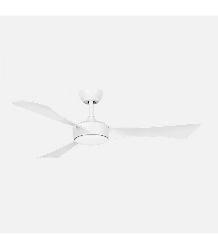 Ventilador de Techo TORMOS Blanco DC 18W 2250Lm 3 Aspas Blanco CCT