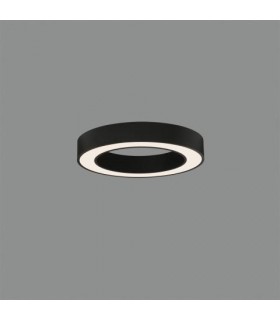 Plafón ALISO 47cm 38W 3708Lm Negro 2700K-3000K-4000K Slide Switch