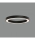 Plafón ALISO 60cm 50W 4945Lm Negro 2700K-3000K-4000K Slide Switch