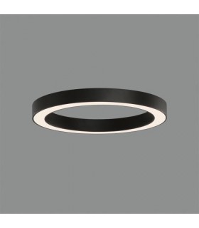 Plafón ALISO 60cm 50W 4945Lm Negro 2700K-3000K-4000K Slide Switch