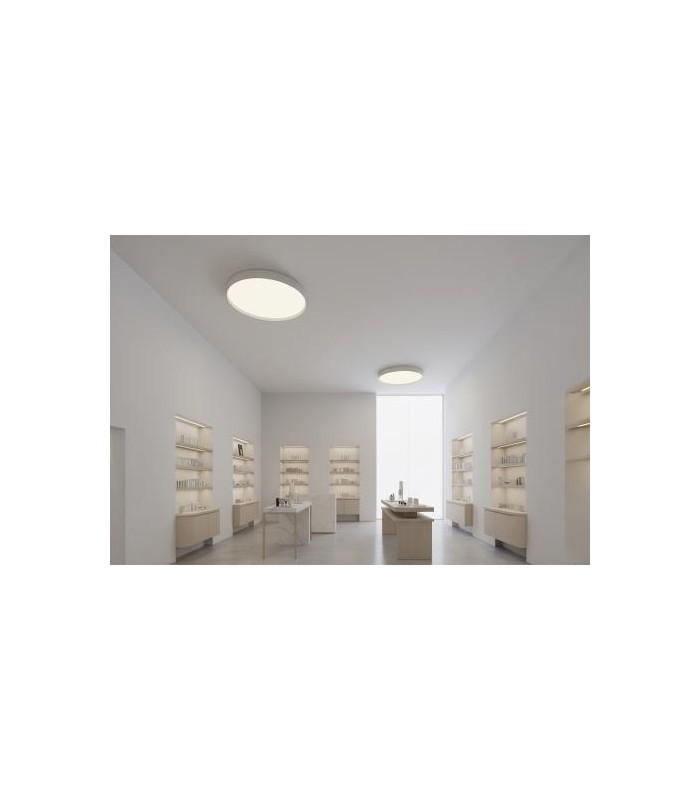 Plafón Led MINSK Blanco 60cm 39W 6050Lm 2700K-3000K-4000K Slide Switch