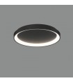 Plafón GRACE 48cm 38W 3450Lm Negro 2700K-3000K-4000K Slide Switch