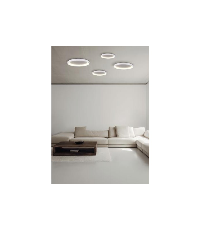 Plafón GRACE 58cm 44W 3960Lm Blanco 2700K-3000K-4000K Slide Switch