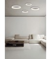 Plafón GRACE 58cm 44W 3960Lm Blanco 2700K-3000K-4000K Slide Switch