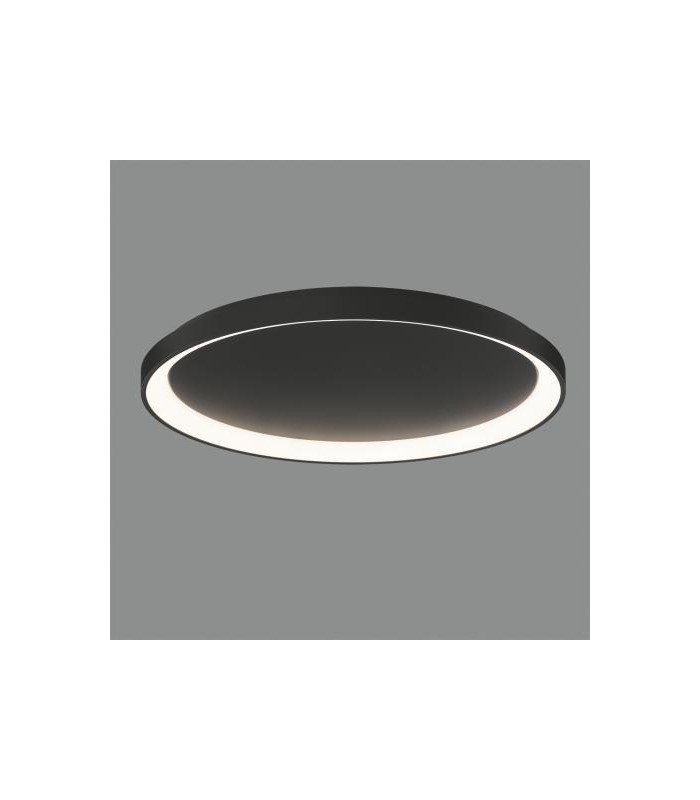Plafón GRACE 78cm 77W 6930Lm Negro 2700K-3000K-4000K Slide Switch