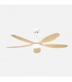 Ventilador de Techo TOBARRA Blanco DC 18W 2250Lm 5 Aspas Haya CCT