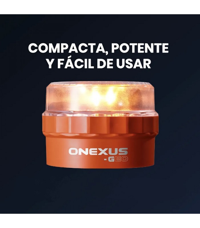 Baliza Señalización de Emergencia ONEXUS-GEO con Geolocalización V16