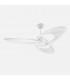 Ventilador de Techo TARAZONA Blanco DC 18W 2250Lm 3 Aspas Blanco CCT
