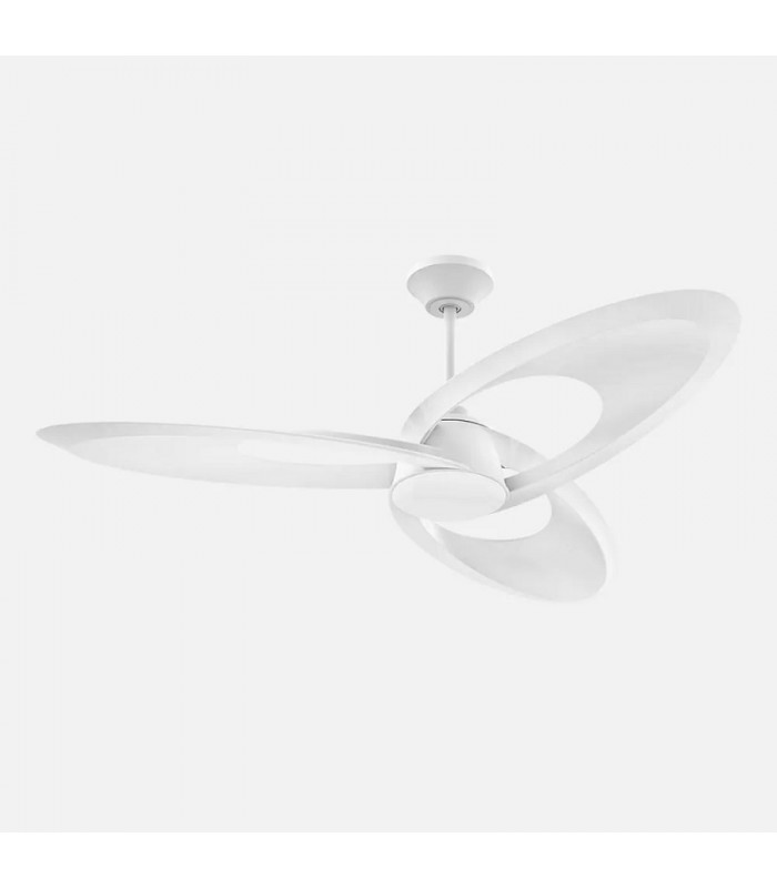 Ventilador de Techo TARAZONA Blanco DC 18W 2250Lm 3 Aspas Blanco CCT