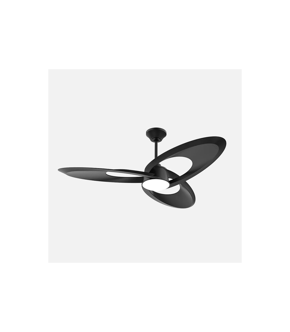 Ventilador de Techo TARAZONA Negro DC 18W 2250Lm 3 Aspas NegroCCT