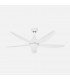 Ventilador de Techo ELDA Blanco DC 18W 2250Lm 5 Aspas Blanco CCT