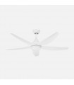 Ventilador de Techo ELDA Blanco DC 18W 2250Lm 5 Aspas Blanco CCT