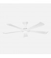 Ventilador de Techo VINAROS Blanco DC 18W 2250Lm 5 Aspas Blanco CCT