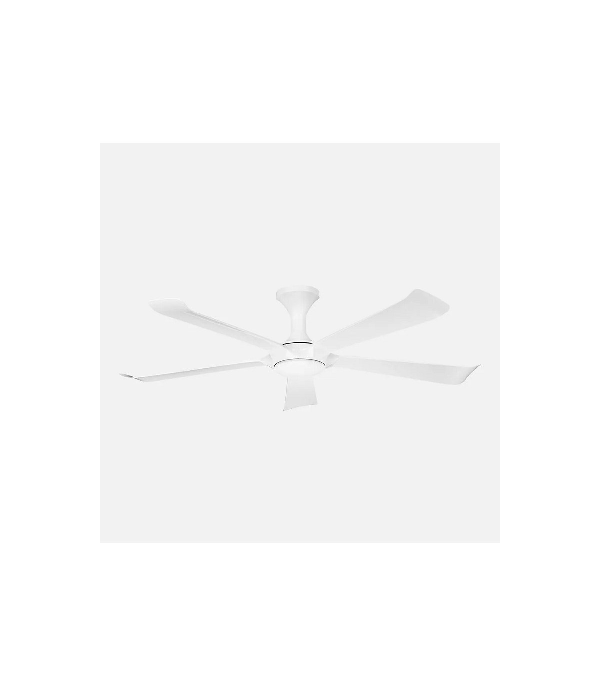 Ventilador de Techo VINAROS Blanco DC 18W 2250Lm 5 Aspas Blanco CCT