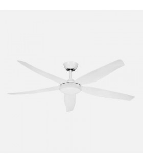 Ventilador de Techo ALTEA Blanco DC 24W 2880Lm 5 Aspas Blanco CCT