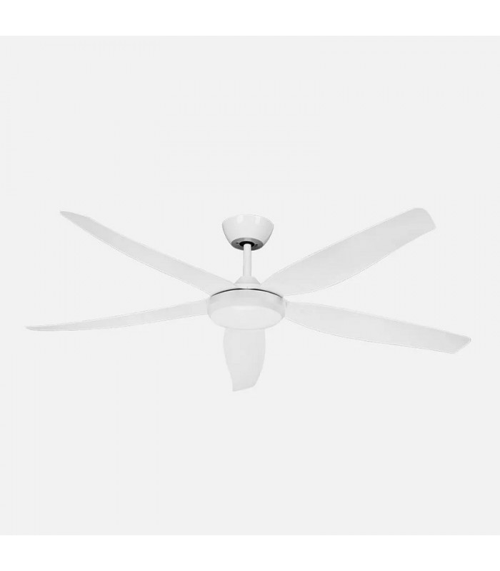 Ventilador de Techo ALTEA Blanco DC 24W 2880Lm 5 Aspas Blanco CCT