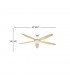 Ventilador de Techo ALTEA Blanco DC 24W 2880Lm 5 Aspas Haya CCT
