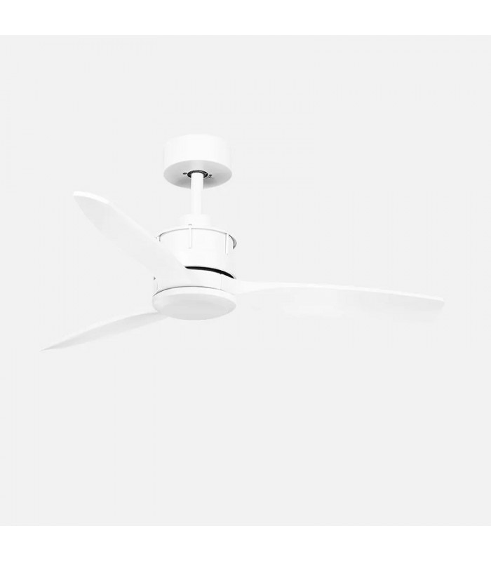 Ventilador de Techo BARRAX Blanco DC 18W 2250Lm 3 Aspas Blanco CCT