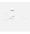 Ventilador de Techo BARRAX Blanco DC 18W 2250Lm 3 Aspas Blanco CCT