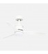 Ventilador de Techo BARRAX Blanco DC 18W 2250Lm 3 Aspas Blanco CCT