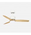 Ventilador de Techo BARRAX Blanco DC 18W 2250Lm 3 Aspas Haya CCT