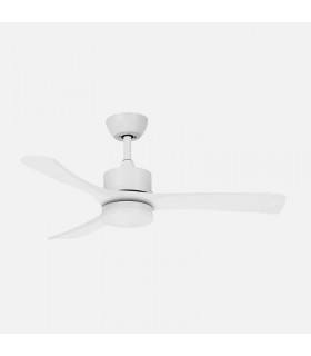 Ventilador de Techo HELLIN Blanco DC 18W 2250Lm 3 Aspas Blanco CCT