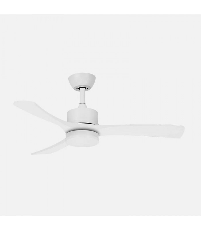 Ventilador de Techo HELLIN Blanco DC 18W 2250Lm 3 Aspas Blanco CCT